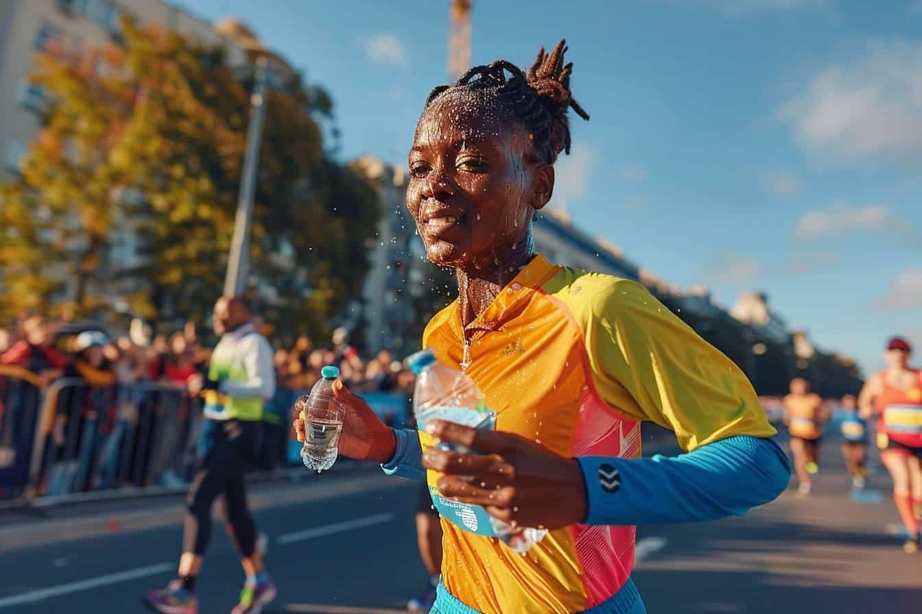Quelle quantité d’eau boire pendant un marathon ?