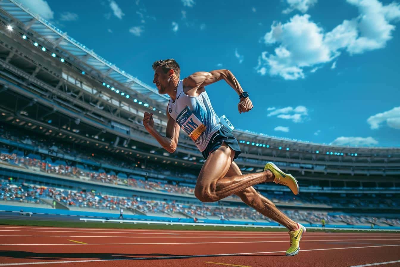 Quelle est la vitesse moyenne en course à pied ?