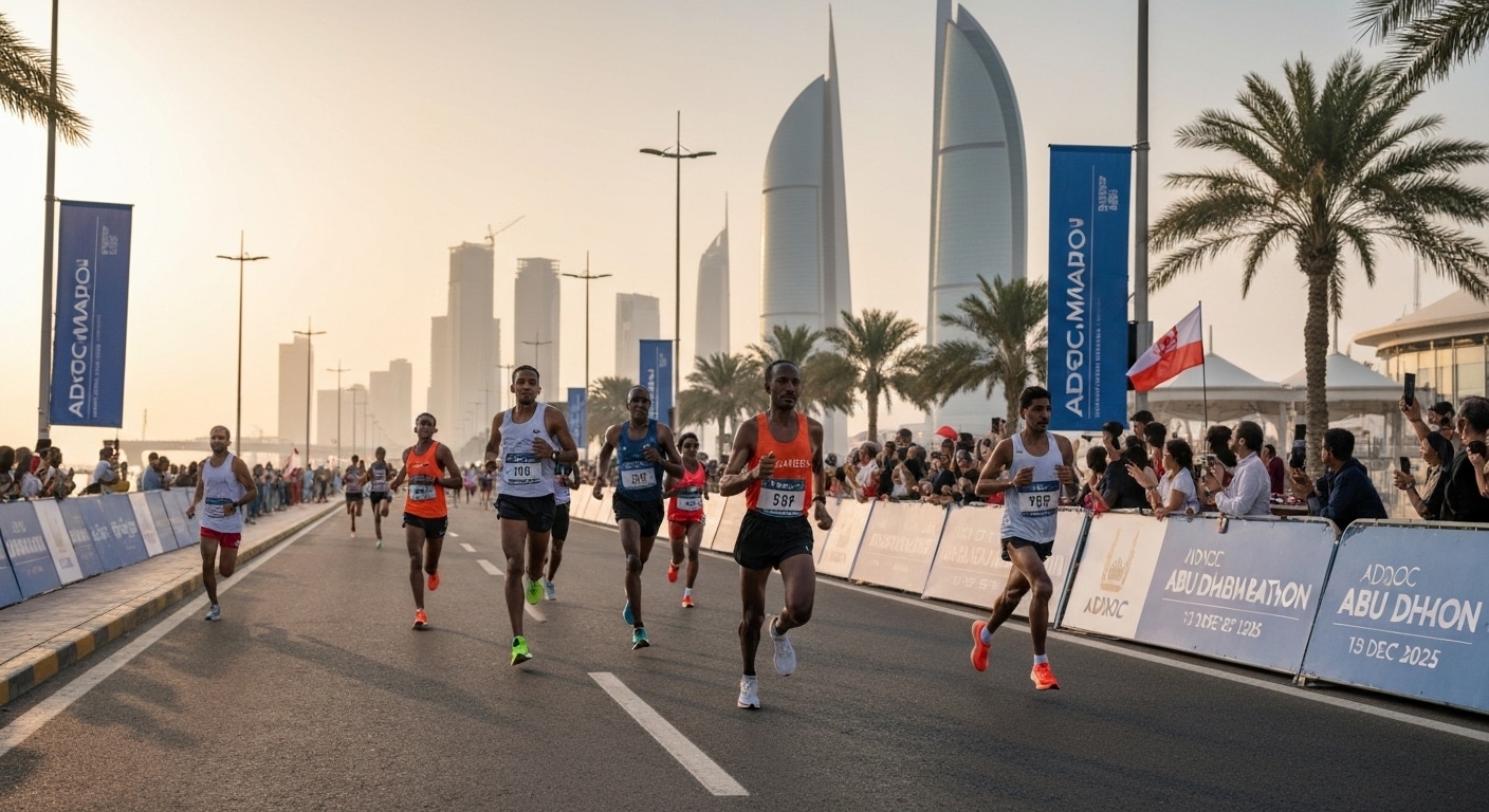 Photo de Abu Dhabi Marathon 2025 : courir au soleil