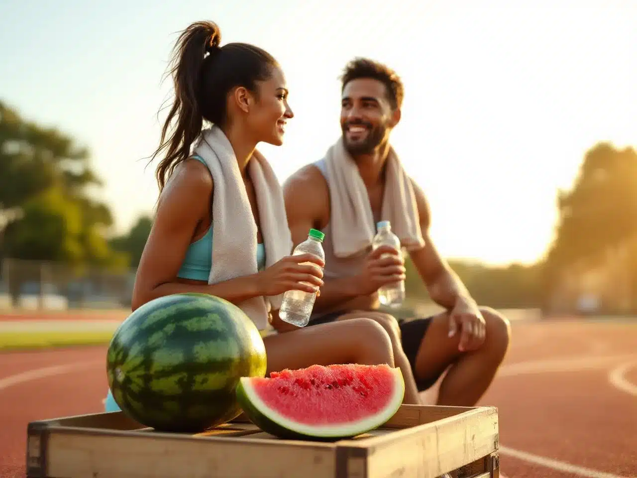 Photo calorie-pasteque-hydratation-running