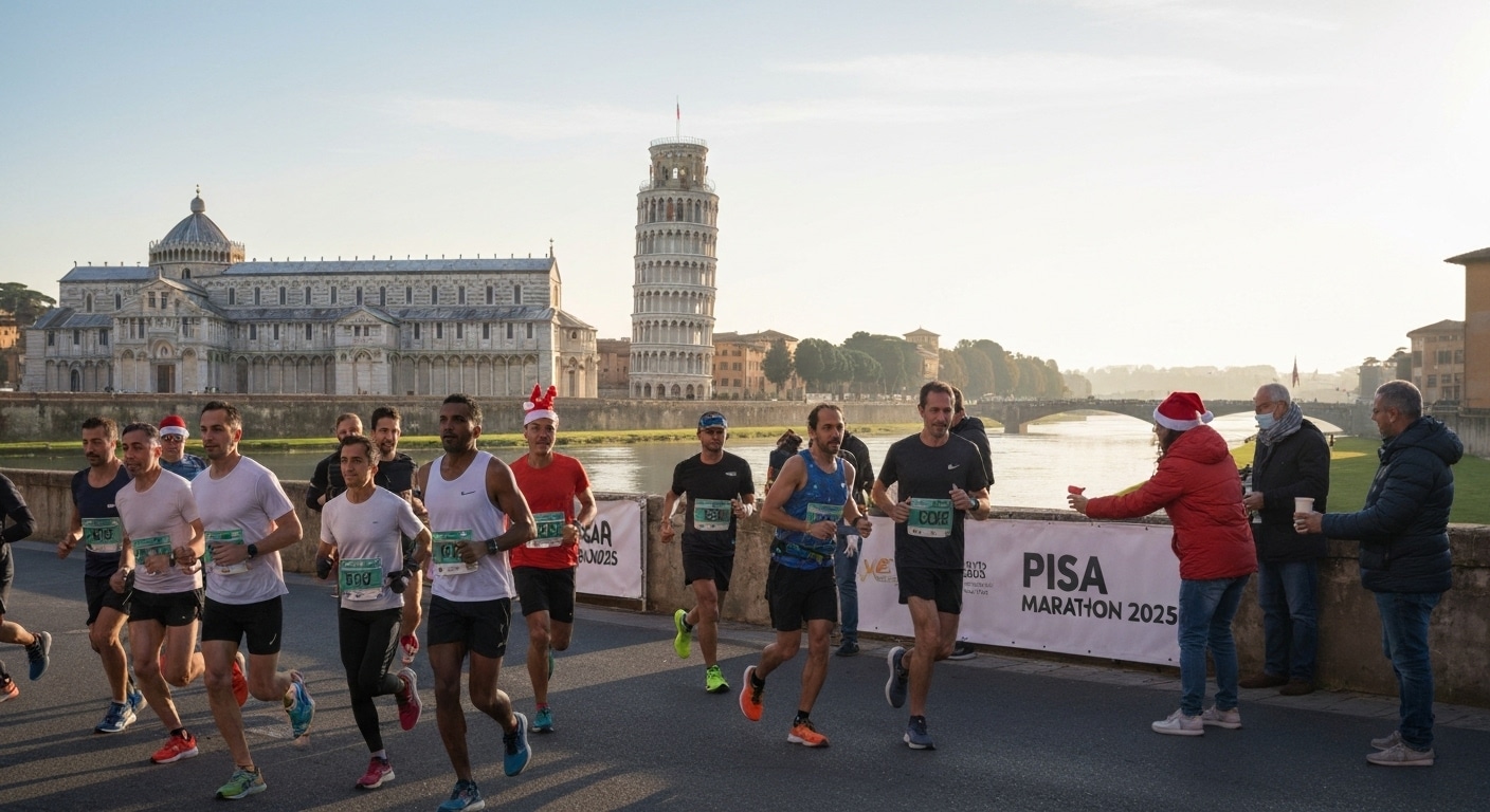 Photo de Marathon de Pise 2025 : cap sur le chrono