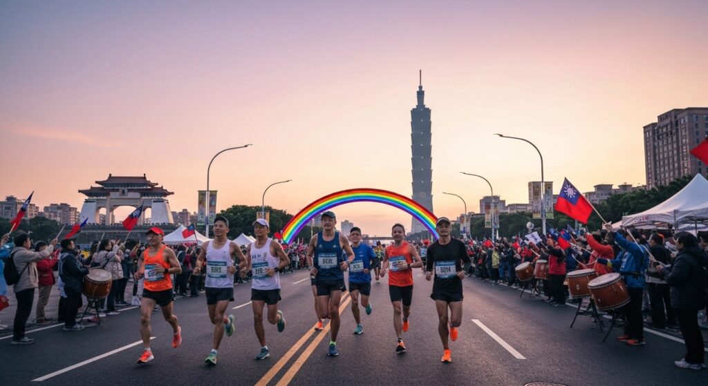 Photo de Marathon de Taipei 2025 : courez au cœur de Taïpei