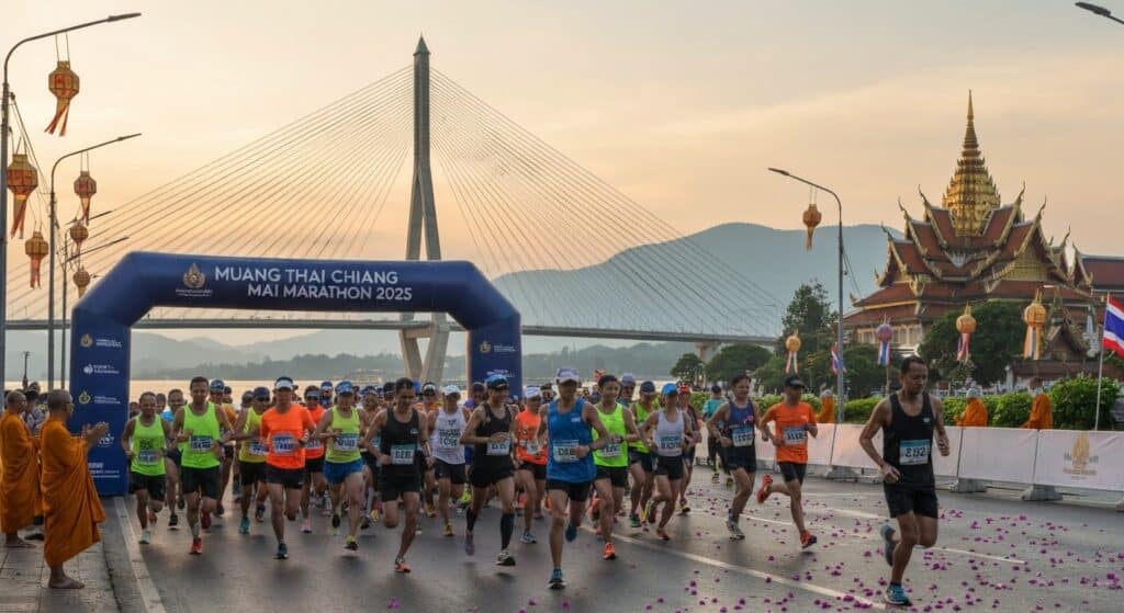 Photo de Muang Thai Chiang Mai Marathon 2025 : cap au Nord !