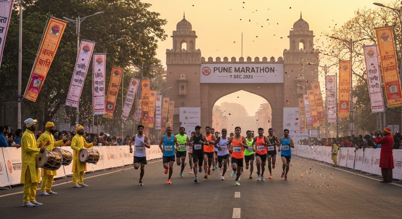 Photo de Pune Marathon 2025 : courez en Inde le 7 décembre