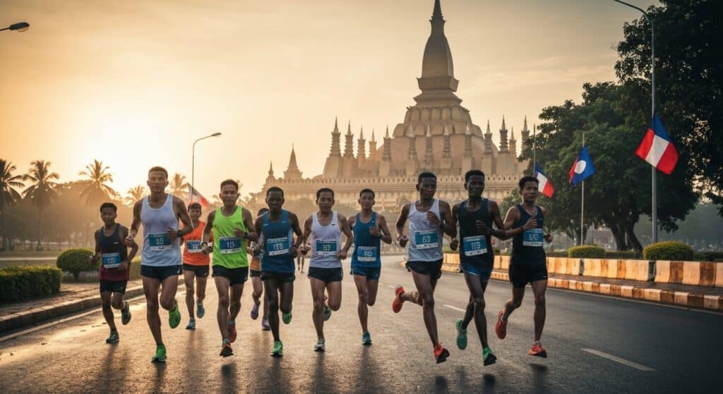 Photo de Vientiane Marathon 2025 : courez au Laos
