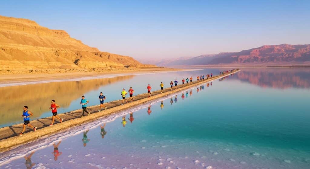 Photo de Dead Sea Marathon 2026 : courez sur l’eau