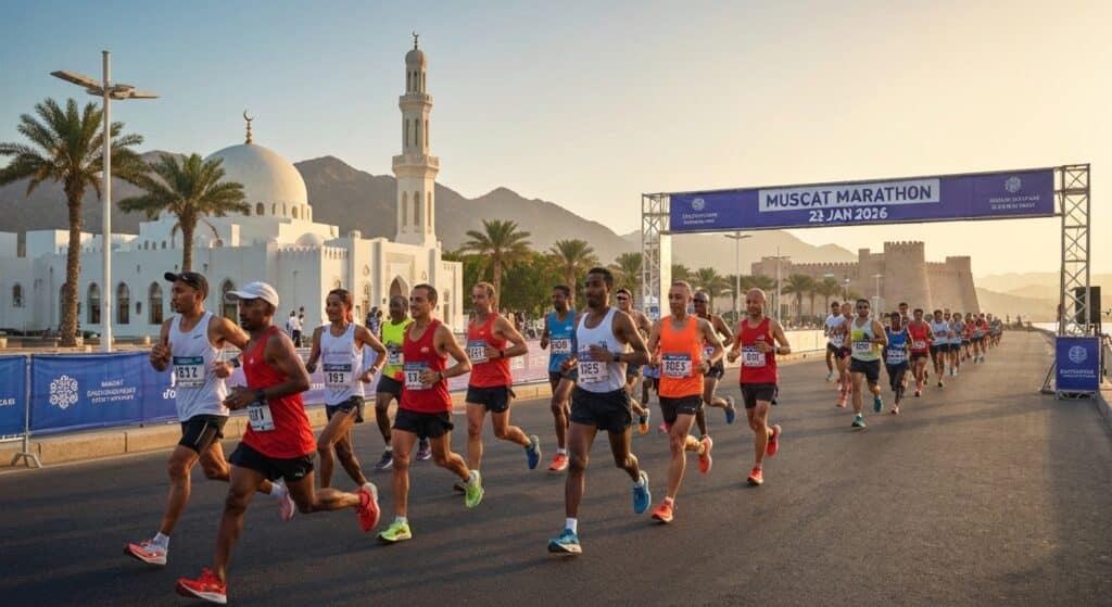 Photo de Muscat Marathon 2026 : cap sur l’exotisme