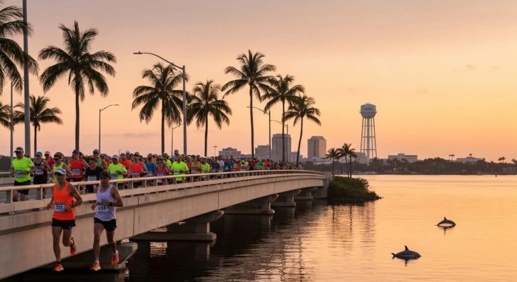 Photo de Publix Florida Marathon 2026 : courez l'hiver en Floride
