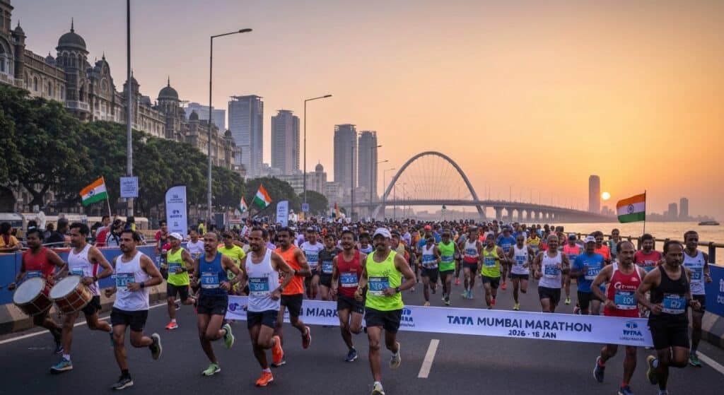 Photo de Tata Mumbai Marathon 2026 : cap sur le 18 janvier