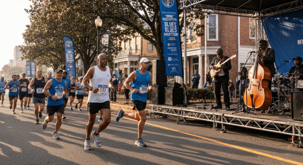 Photo de Mississippi Blues Marathon 2026 : courez au rythme du blues