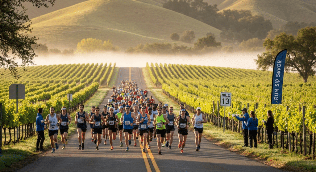 Photo de Napa Valley Marathon : courez au cœur des vignobles