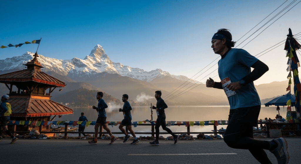 Photo de Pokhara Marathon 2026 : foulées himalayennes