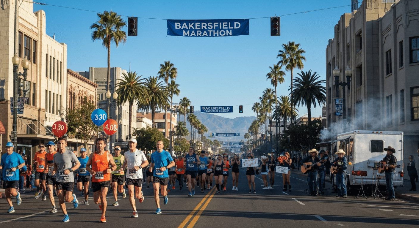 Photo de Bakersfield Marathon 2026 : courez en Californie le 22 mars