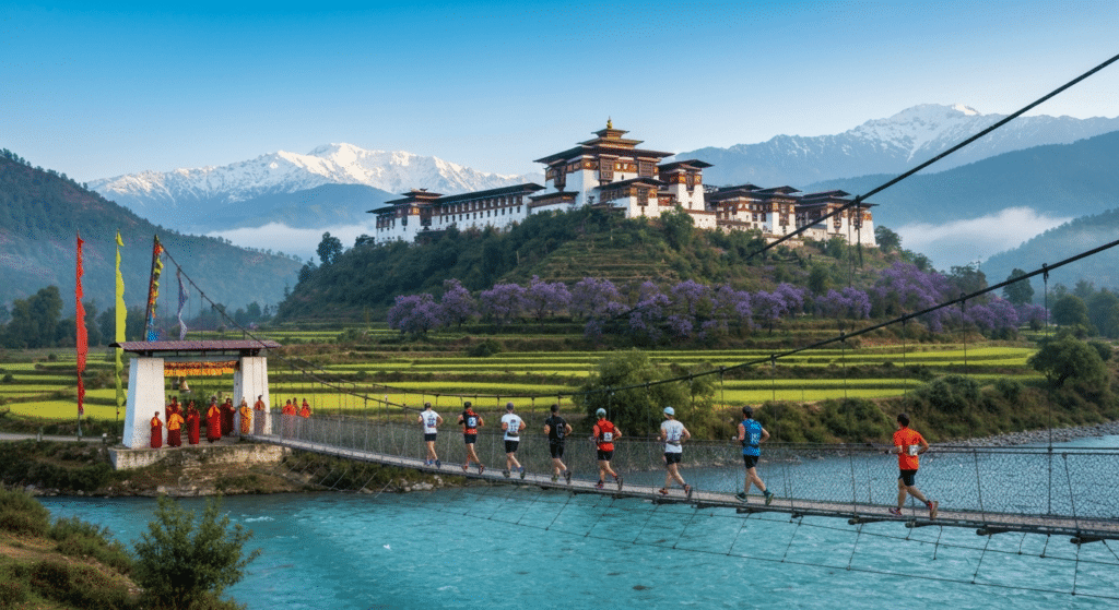 Photo de Bhutan Marathon 2026 : 42 km entre ciel et dzongs