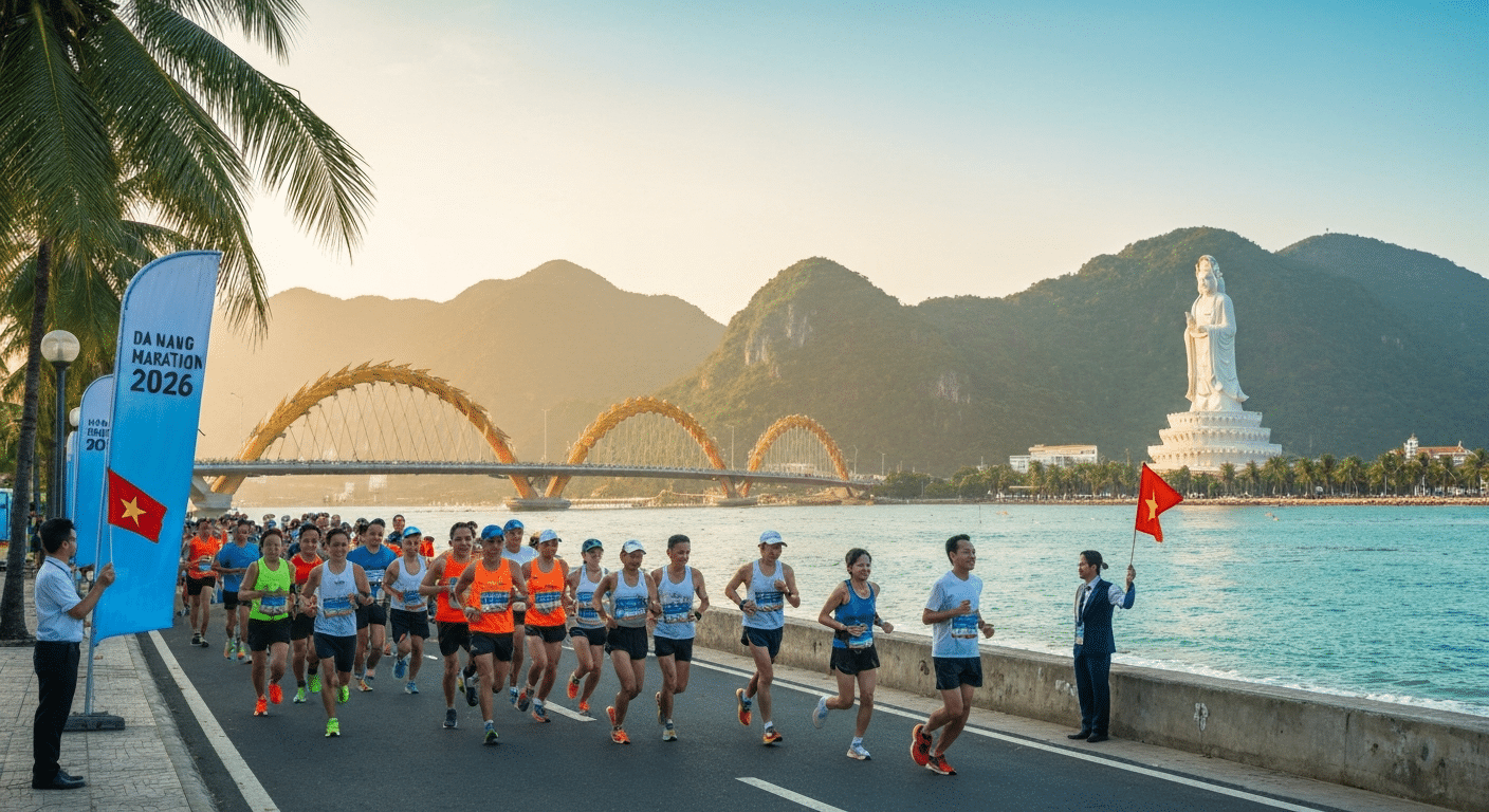 Photo de Da Nang Marathon 2026 : courez entre mer et montagne