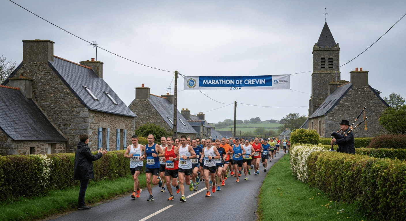 Photo de Marathon de Crevin 2026 : vivez la Bretagne en 42 km