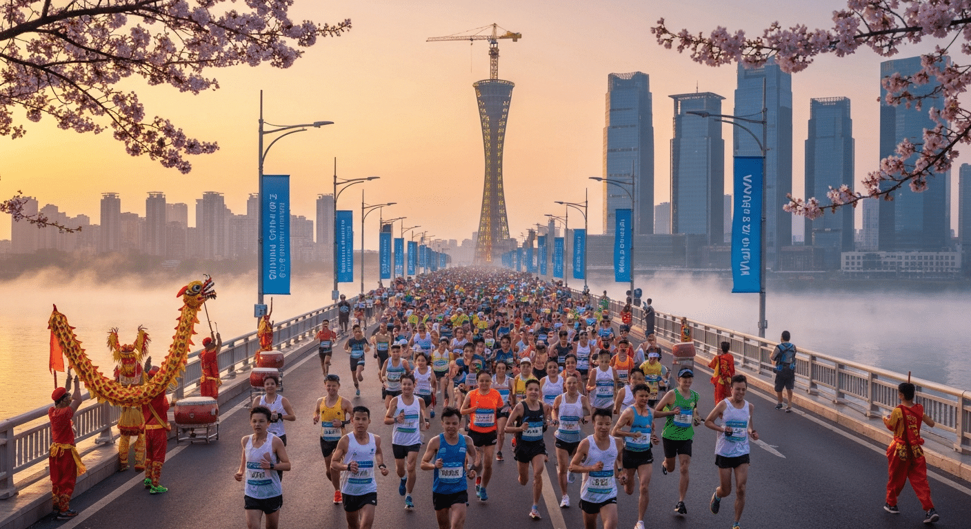 Photo de Wuhan Marathon 2026 : cap sur l’Asie