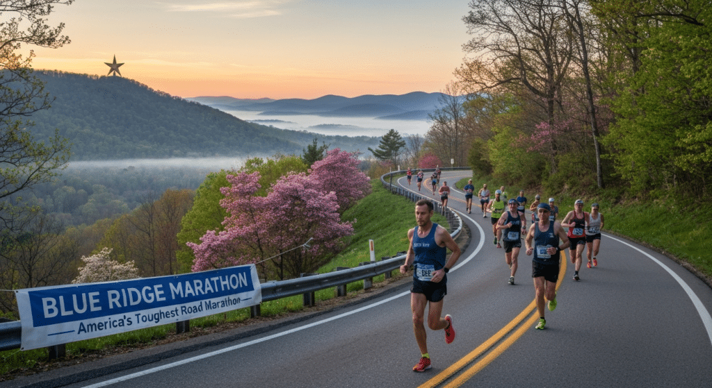Photo de Blue Ridge Marathon : le défi du 18 avril 2026